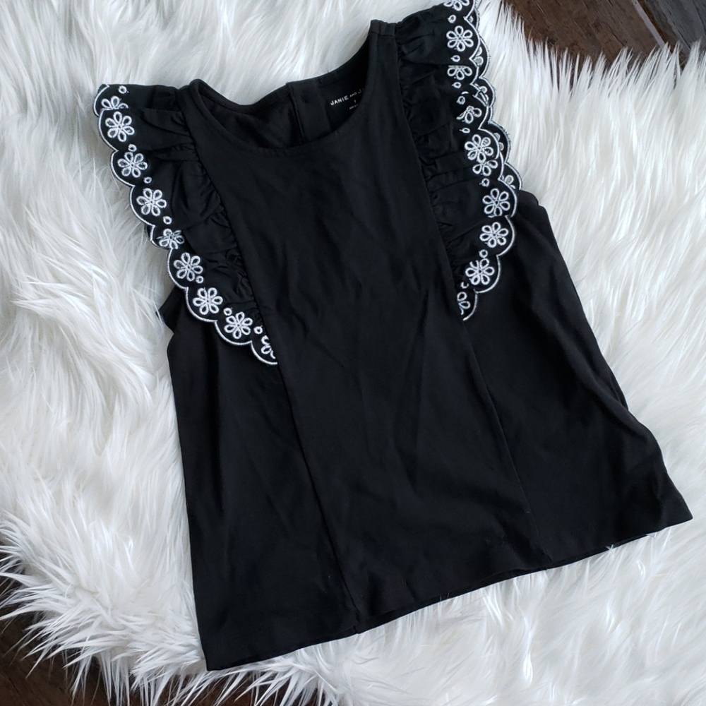 🆕️ Janie and Jack Eyelet Trim Top